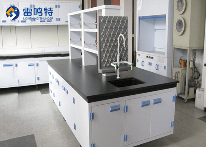 Polypropylene Chemical Laboratory Furniture Chemistry Lab Bench With Nail Plate